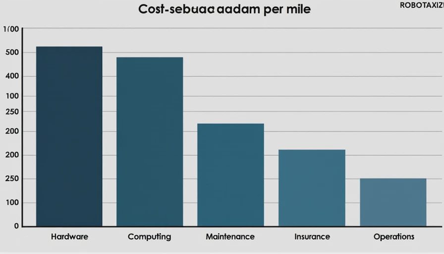 robotaxi cost per mile breakdown chart showing key operational expense categories