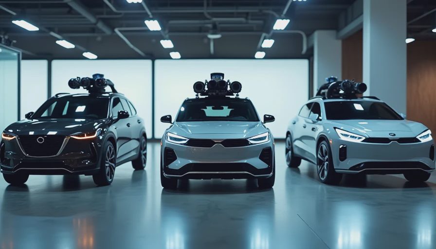 comparison of Waymo Tesla and Mobileye autonomous vehicle hardware configurations