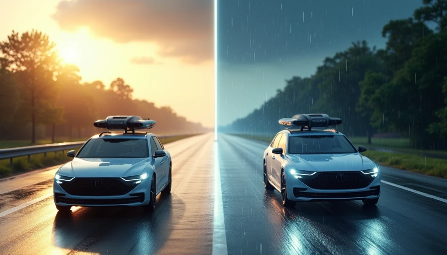 autonomous vehicle in controlled versus real-world driving environments