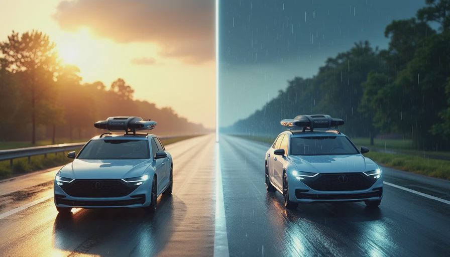 autonomous vehicle in controlled versus real-world driving environments