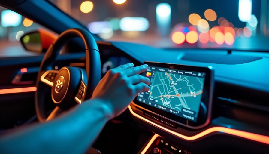 Visual context for new automotive technology