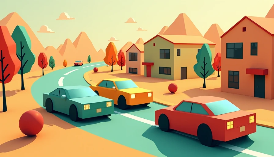 Illustration for self driving car accident
