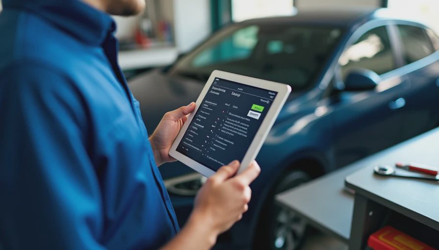 Visual context for vehicle inspection software