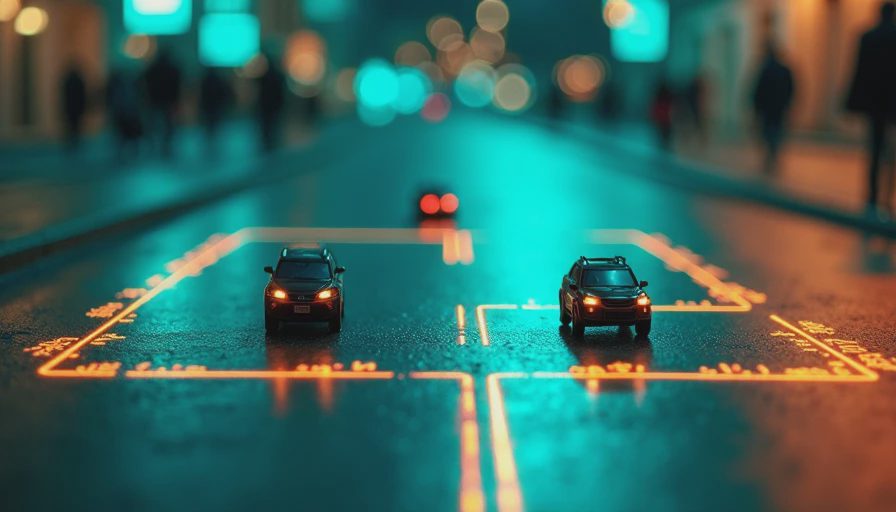 Illustration for vehicle scheduling software